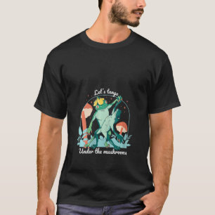 Camiseta Vamos Das Mulheres Tango Sob Os Cogumelos Sapos Da
