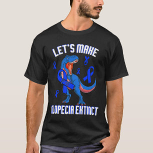 Camiseta Vamos de Consciência Alopecia Torna a Alopecia Ext