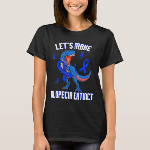 Camiseta Vamos de Consciência Alopecia Torna a Alopecia Ext