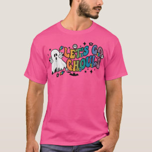 Camiseta Vamos De Halloween Vai Ghouls, Fantasma Spooky, Ti
