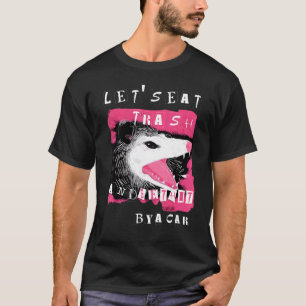 Camiseta Vamos De Ogambá Estético Come No Lixo E É Atingido