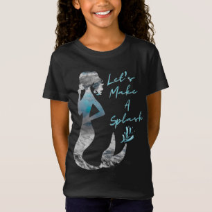 Camiseta Vamos De Sereia Do Oceano Faz Um Splash