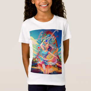 Camiseta Vamos Divertir-nos, A Vida é uma Montanha-Russa