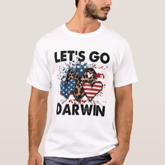 Camiseta Vamos do Darwin Men Women Kid Heart