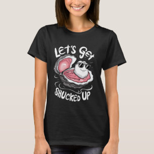 Camiseta Vamos É Encolhido Engraçada, Socorro De Ostra Engr