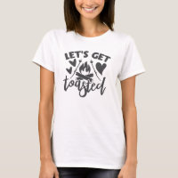 Vamos é tostado de forma engraçada acampando citaç