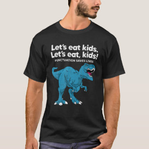 Camiseta Vamos Eat Kids Pontuação Salva Lives Trex Boy Gi
