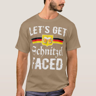 Camiseta Vamos Enfrentar Homens Enfrentados A Schnitzel Mul