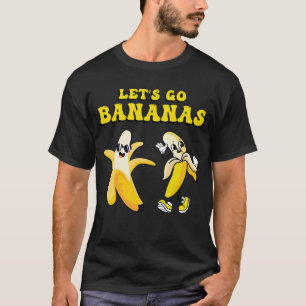 Camiseta Vamos Engraçado Bananas Cuecas Banana