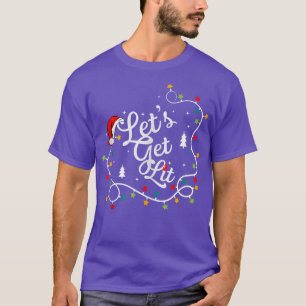 Camiseta Vamos Engraçado De Pijamas Pega Na Feira De Natal