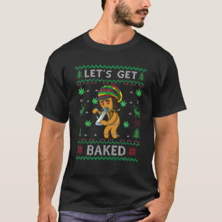Camiseta Vamos Engraçado Pão Gelado Fresco Cookie Feio
