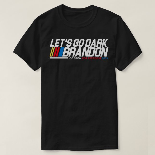 Camiseta Vamos Escurar Brandon Para 2024 (Frente do Design)