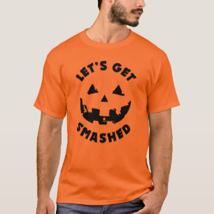 Camiseta Vamos Esmagado - citação do Dia das Bruxas