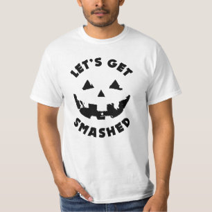 Camiseta Vamos Esmagado - citação do Dia das Bruxas