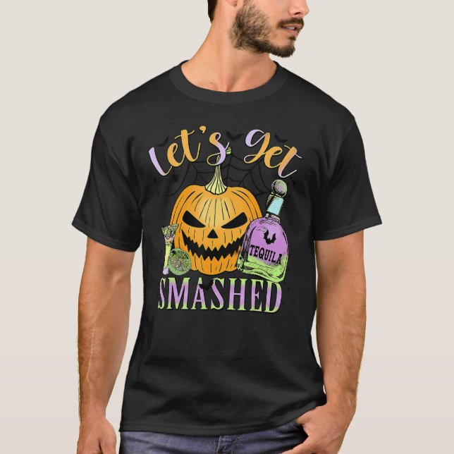 Camiseta Vamos Esmagado Tequila Magic Witts Pumpkin Ha (Frente)