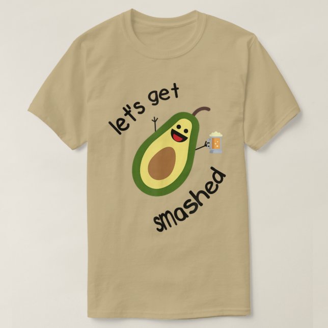Camiseta Vamos esmagar o Avocado (Frente do Design)