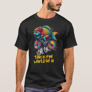 Camiseta Vamos, este é o Mundo da IA