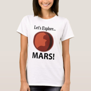 Camiseta Vamos Explorar Marte