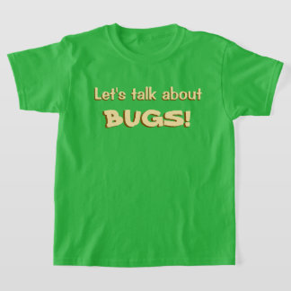 Camiseta Vamos Falar Sobre Bugs