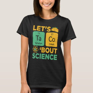 Camiseta Vamos falar sobre Ciência Professor de Ciência