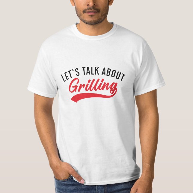Camiseta Vamos falar sobre Griling (Frente)