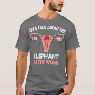 Camiseta Vamos Falar Sobre O Elefante Na Escolica Do Womb P