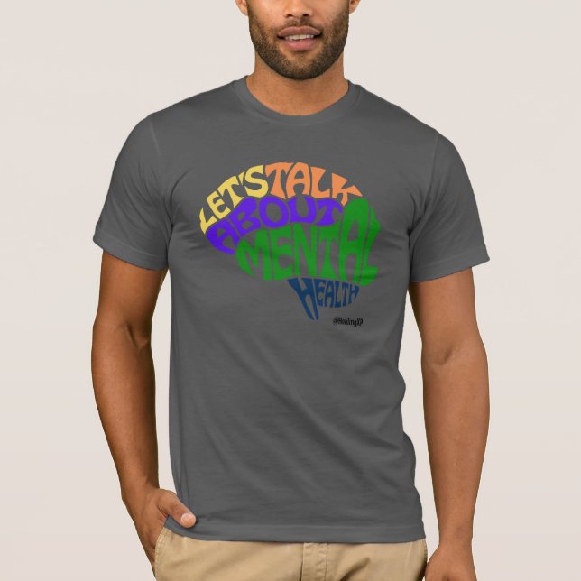 Camiseta Vamos Falar Sobre Saúde Mental (Frente)