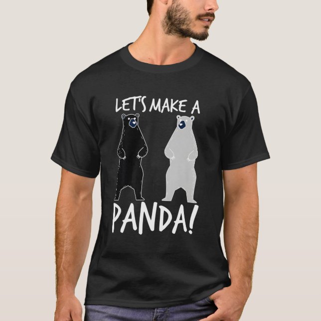 Camiseta Vamos Faz Uma Panda Com Ursos De Amor (Frente)