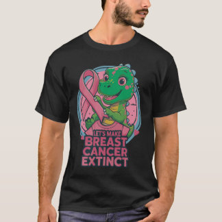 Camiseta Vamos fazer Cancer de peito com Cancer extinto