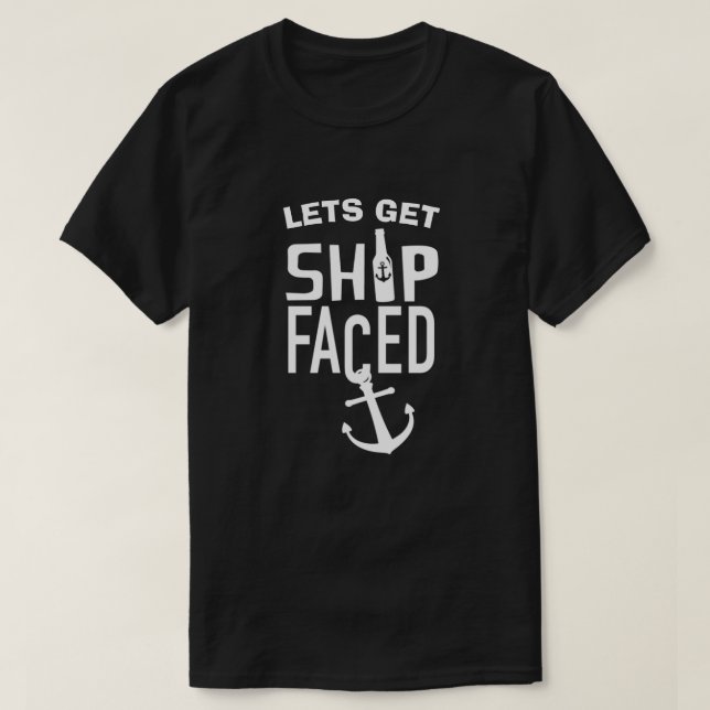 CAMISETA VAMOS FAZER O NAVIO ENFRENTADO BRINCADEIRO EM PALA (Frente do Design)