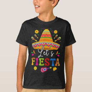 Camiseta Vamos Festejar Cinco De Mayo Festa Mexicana Guitar