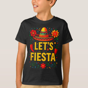 Camiseta Vamos festejar - diversão no cinco de maio Vamos f