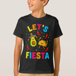 Camiseta Vamos festejar mexicano cinco de maio maracas, aba