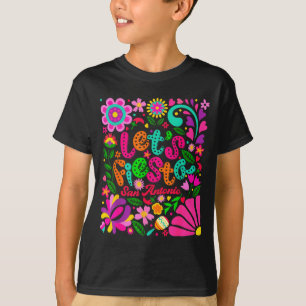 Camiseta Vamos festejar san antonio cinco de maio floral