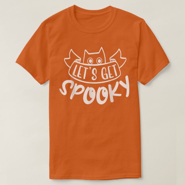Camiseta Vamos fica assustado (Frente do Design)