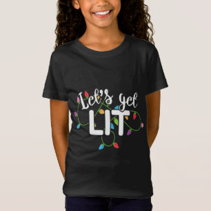 Camiseta Vamos Fica Engraçado Roupa De Natal Xma