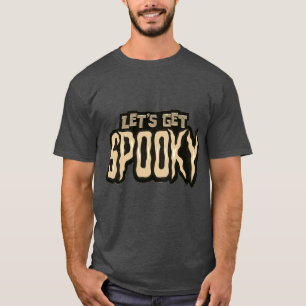 Camiseta Vamos fica no Dia das Bruxas Spooky