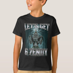 Camiseta Vamos Ficar 6 7endy Lobo Alfa Meme Engraçado Humor