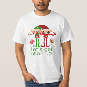 Camiseta Vamos Ficar Enterrados Com A Diversão De Natal Per