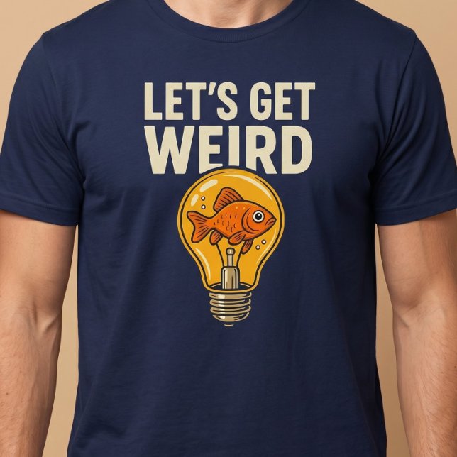 Camiseta Vamos Ficar Estranhos (Criador carregado)