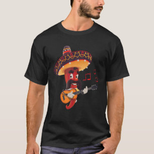 Camiseta Vamos Fiesta 5 De Mayo Viva México Pepper Guitar