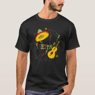 Camiseta Vamos Fiesta Cinco De Mayo Partido Mexicano Guitar