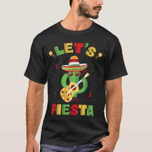 Camiseta Vamos Fiesta Cinco De Mayo Partido Mexicano Mulher