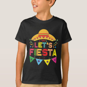 Camiseta Vamos Fiesta Mexico Fiesta Taco Guitar Cinco De Mã