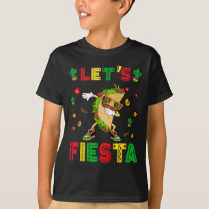 Camiseta Vamos Fiesta Tacos Dabbing Cinco De Mayo Mexicano