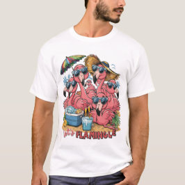 Camiseta Vamos Flamingle: Summer Vibes