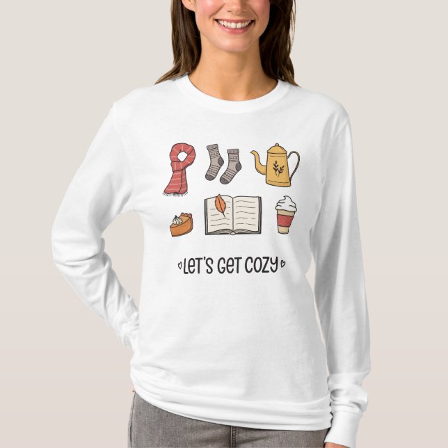 Camiseta Vamos Get Cozy (Frente)