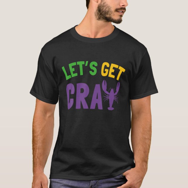 Camiseta Vamos Get Cray | Mardi Gras (Frente)