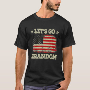 Camiseta Vamos Go Brandon America Flag, Brandon Tee News Ru