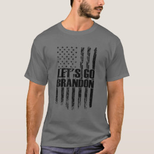 Camiseta Vamos Go Brandon American Flag Impeach Biden Anti